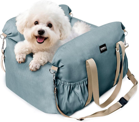 Dog Booster Car Seat for Small Dogs with Heavy Duty Safety