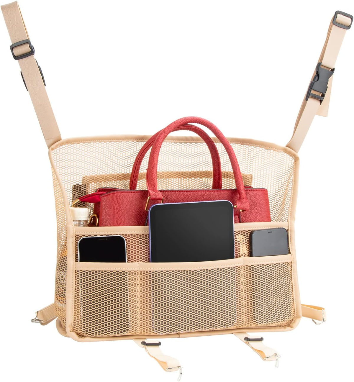 Car Organizers and Storage Mesh Bag, Purse Holder, Car Net