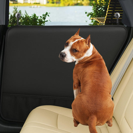 Dog Car Door Protector - 2 Pack Durable & Anti-Scratch