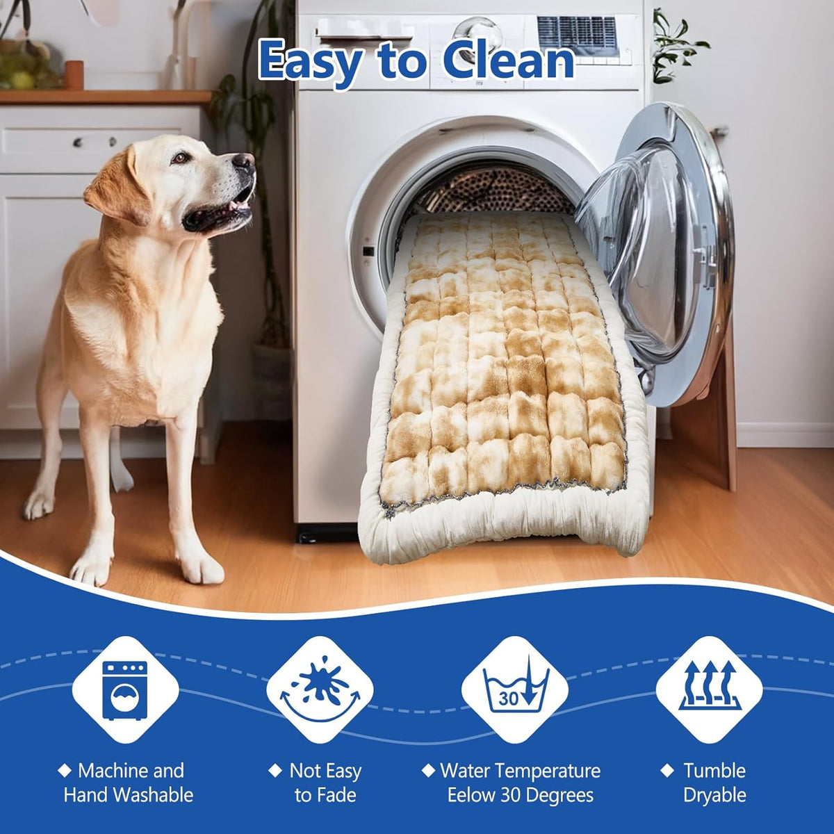 Thickened Dog Bed for Car Back Seat, Upgraded Bottom
