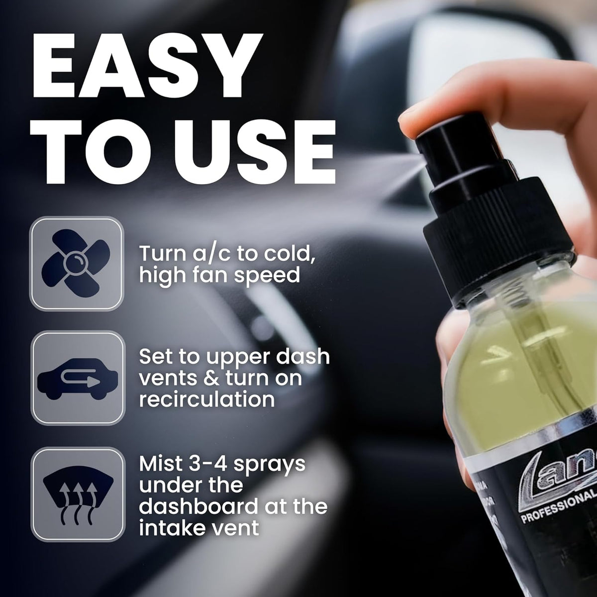 Premium Car Air Fresheners - Tropical Odor Eliminator Scent