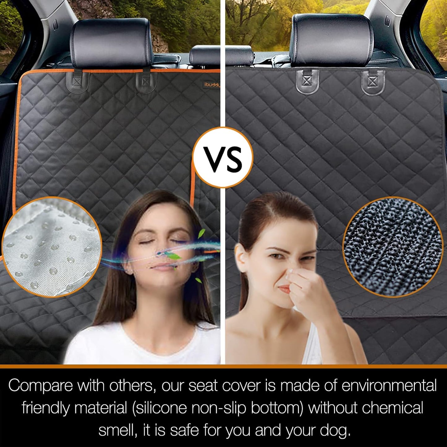 Dog Car Seat Cover for Back Seat of Trucks Ford