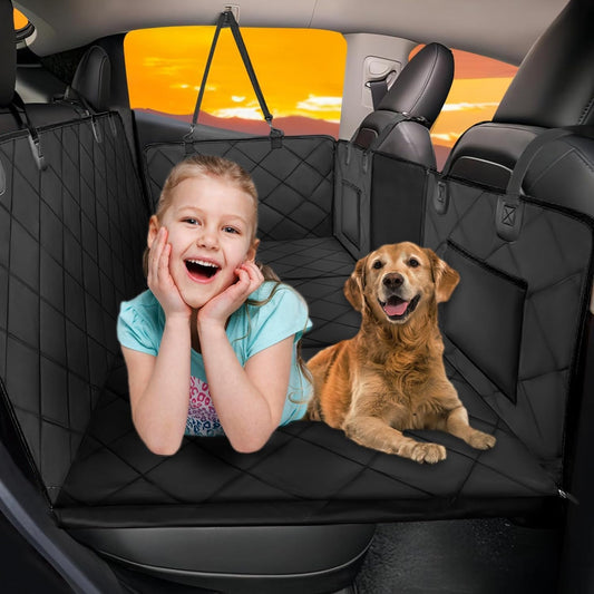 Back Seat Extender for Dogs-Large Space, Dog Car Seat Cover