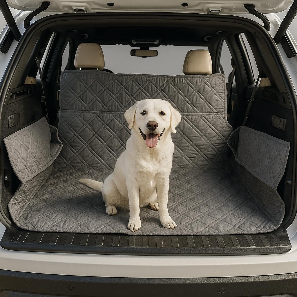 Dog Cargo Liner for SUV - Heavy Duty Quilted and Padded Mat