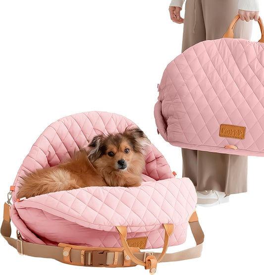 Dog Car Seat for Small Dogs – 3-in-1 Travel Carrier