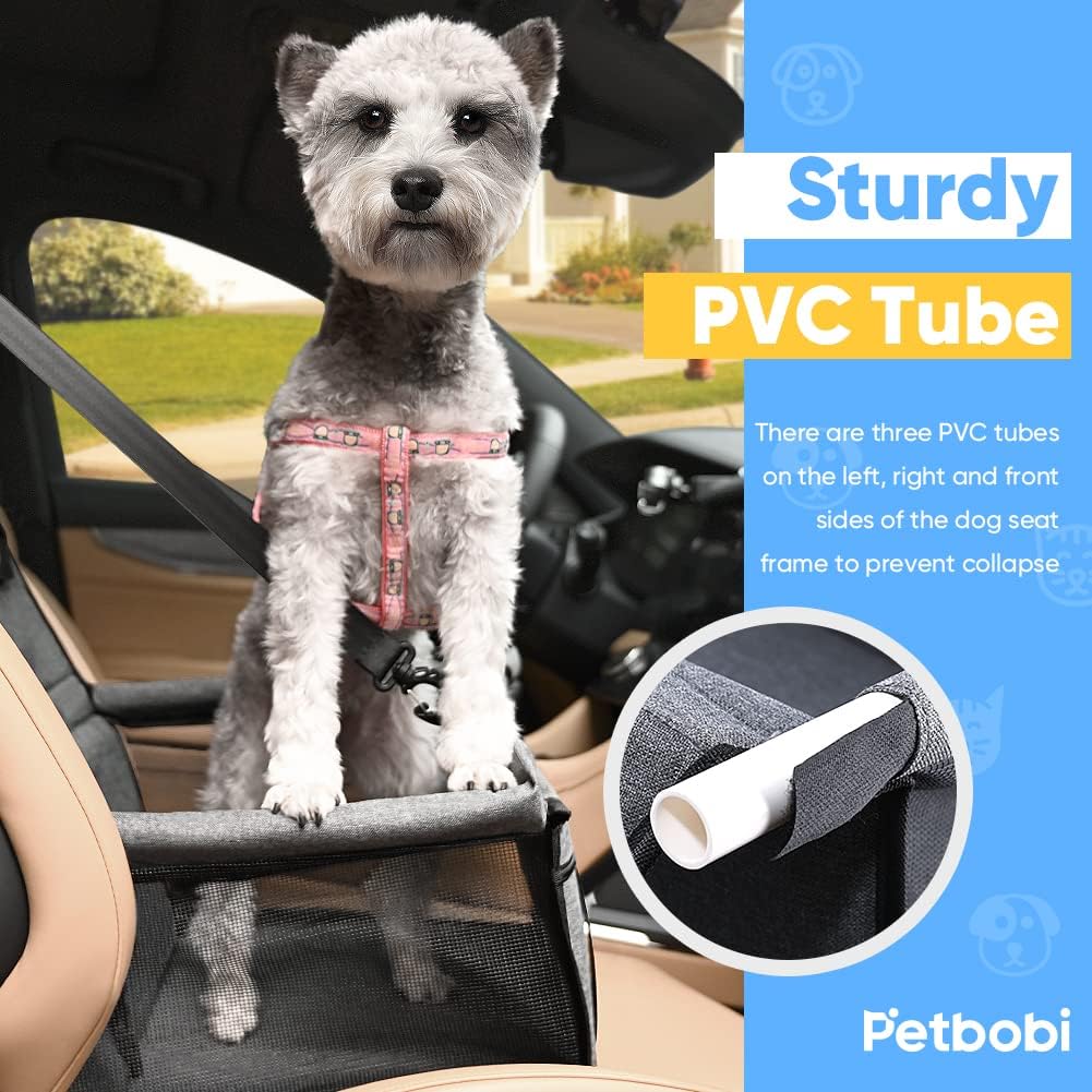 Pet Reinforce Car Booster Seat for Dog Portable and
