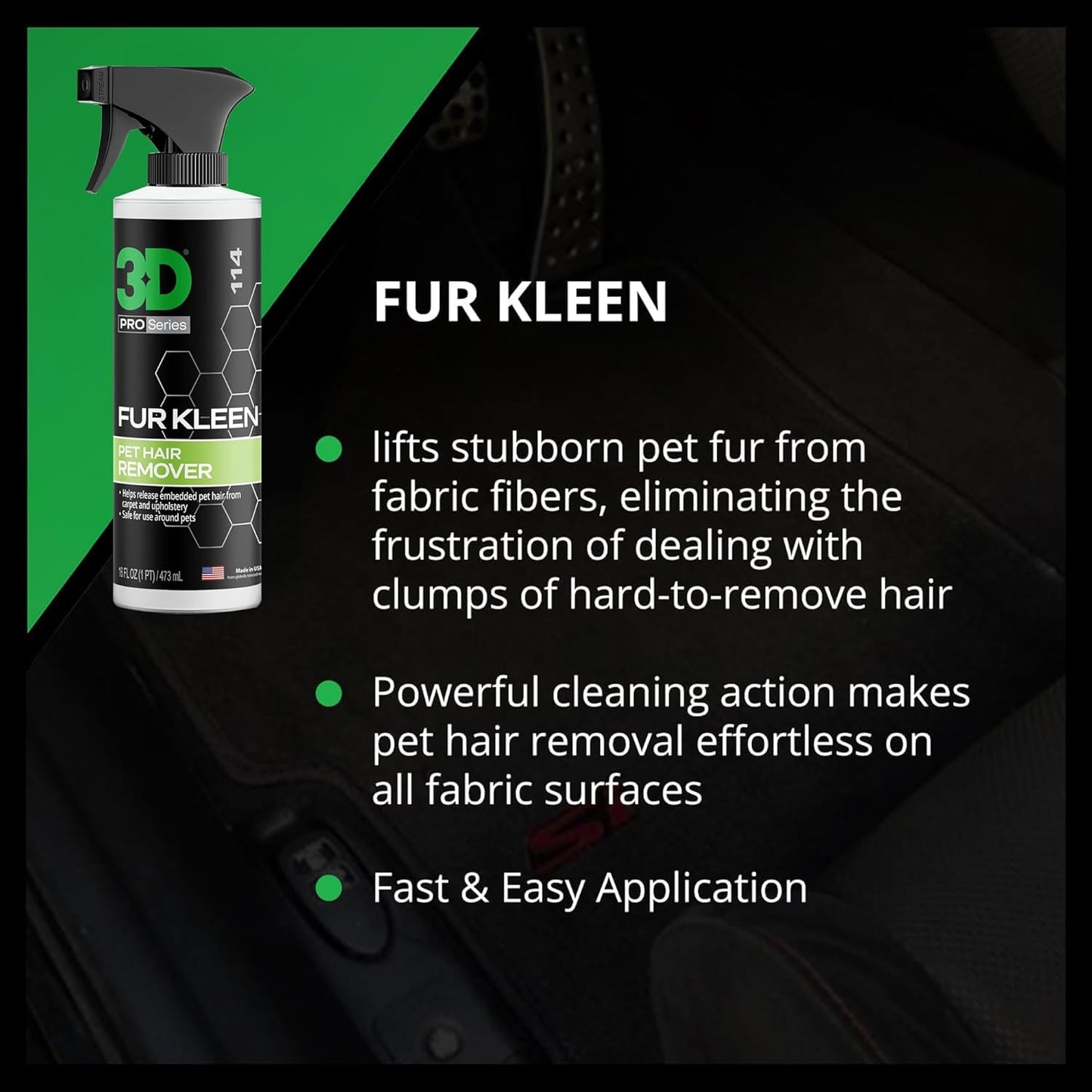 Fur Kleen - Pet Hair Remover & Cleaner