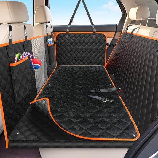 Dog Car Seat Cover, Car Back Seat Extender 45% for Dogs