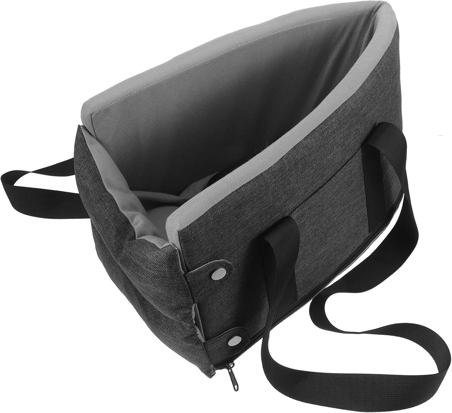 Dog Console Seat for Small Dogs and Cats Portable Deep Gray