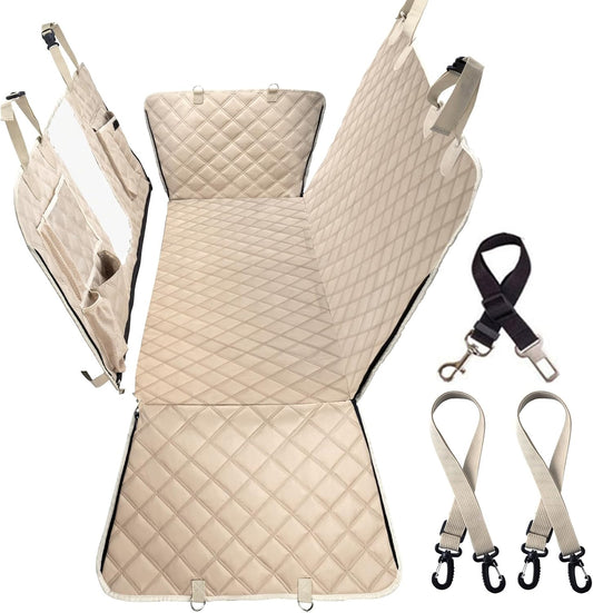 Dog Car Seat Cover for Back Seat, Dog Hammock for Car
