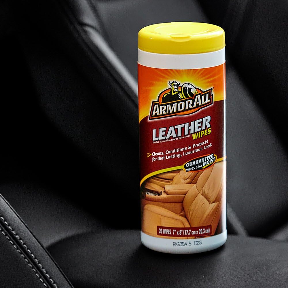 Car Cleaning and Leather Wipes - Interior Cleaner for Cars