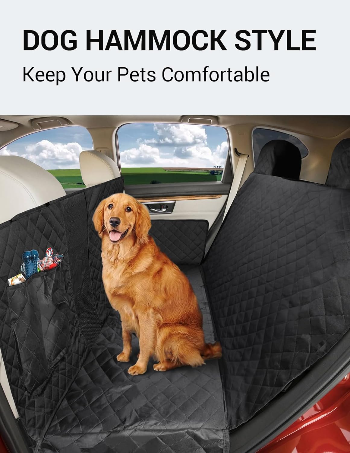 2026 Upgrade Dog Car Seat Cover Custom Fit 2017-2025 CR-V