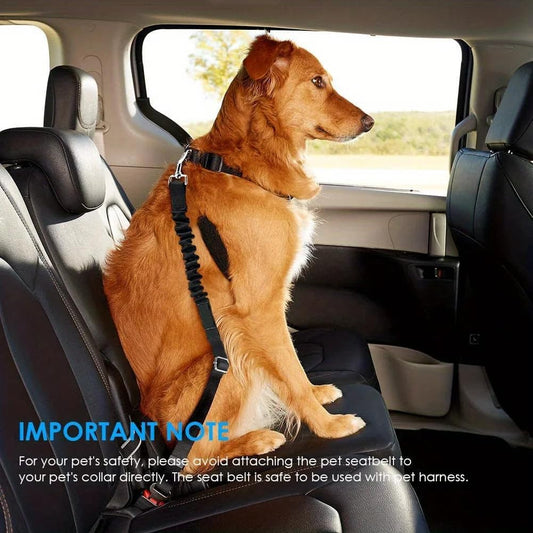 Adjustable Dog Car Seat Belt, Universal Vehicle Safety