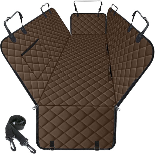 Waterproof Dog Car Seat Cover for Back Seat - Durable, Pet
