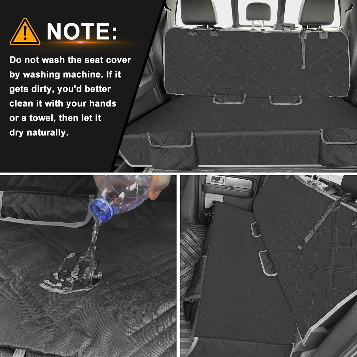 Dog Car Seat Cover Compatible with Ford Maverick/Hyundai