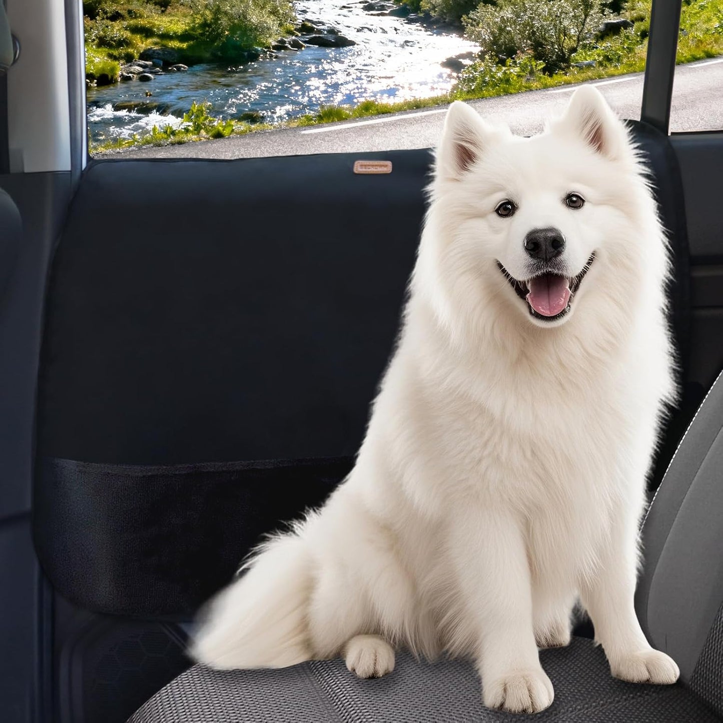 2 Packs Car Door Protector for Dogs, Waterproof