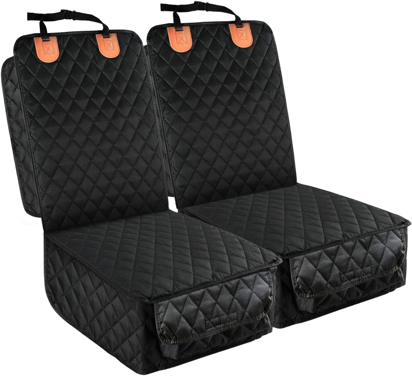 Front Seat Cover 2 Pack, Full Protection Dog Car Seat Cover