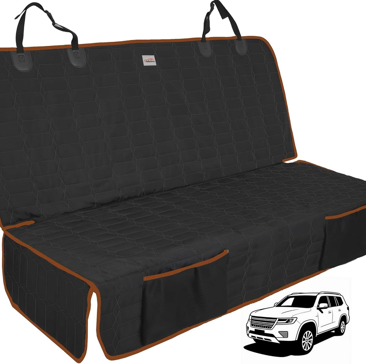 Dog Seat Cover for Back Seat Waterproof Bench Seat Covers