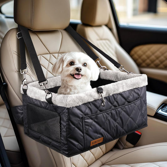 Upgrade Dog Booster Seat for Small Dogs,Small Dog Car Seat