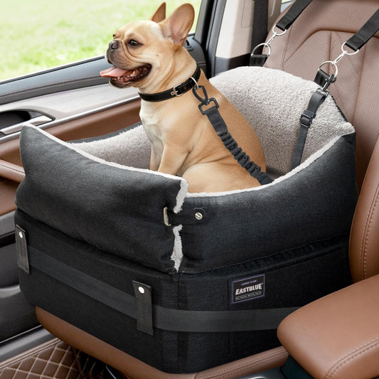 Dog Booster Car Seat: Elevated Car Seat for Small Medium