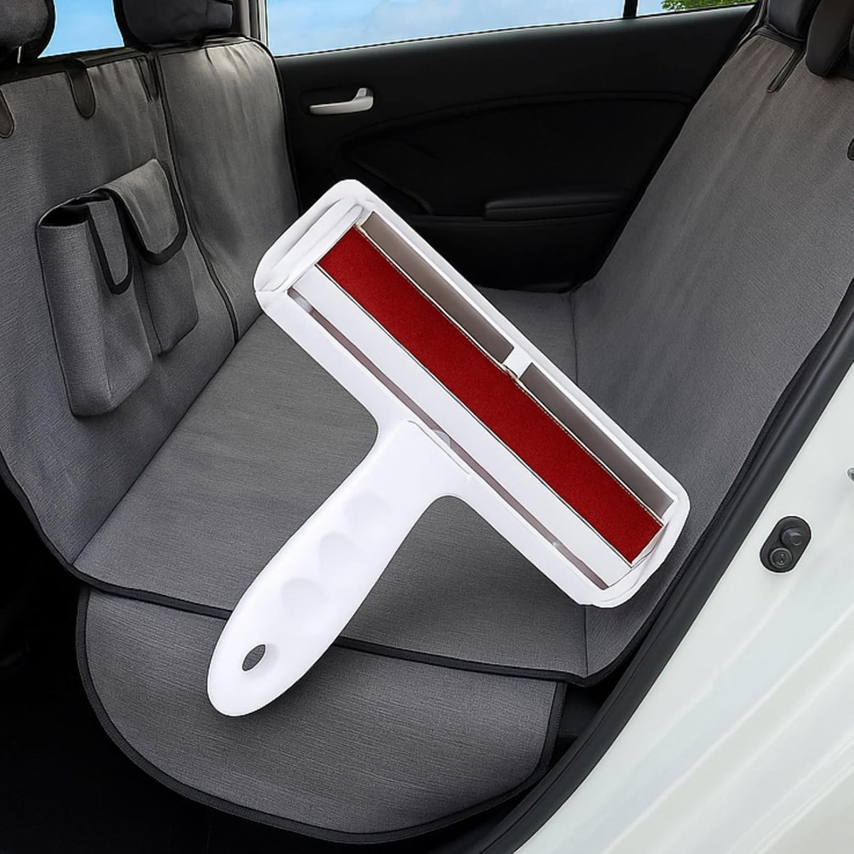 Waterproof Dog Car Seat Cover for Back Seat, Scratch-Proof