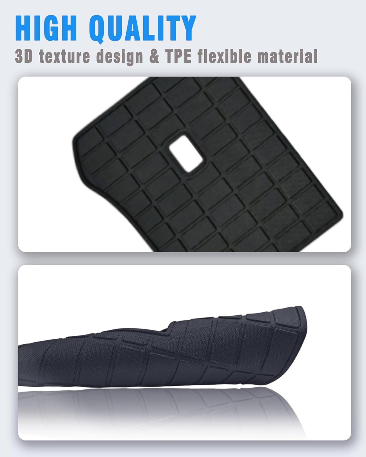 Cargo Liners Backrest Mat for Genesis GV80 Accessories