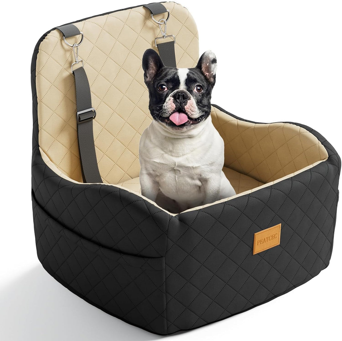 Dog Car Seat for Small/Medium Dogs Under 35lbs, Detachable