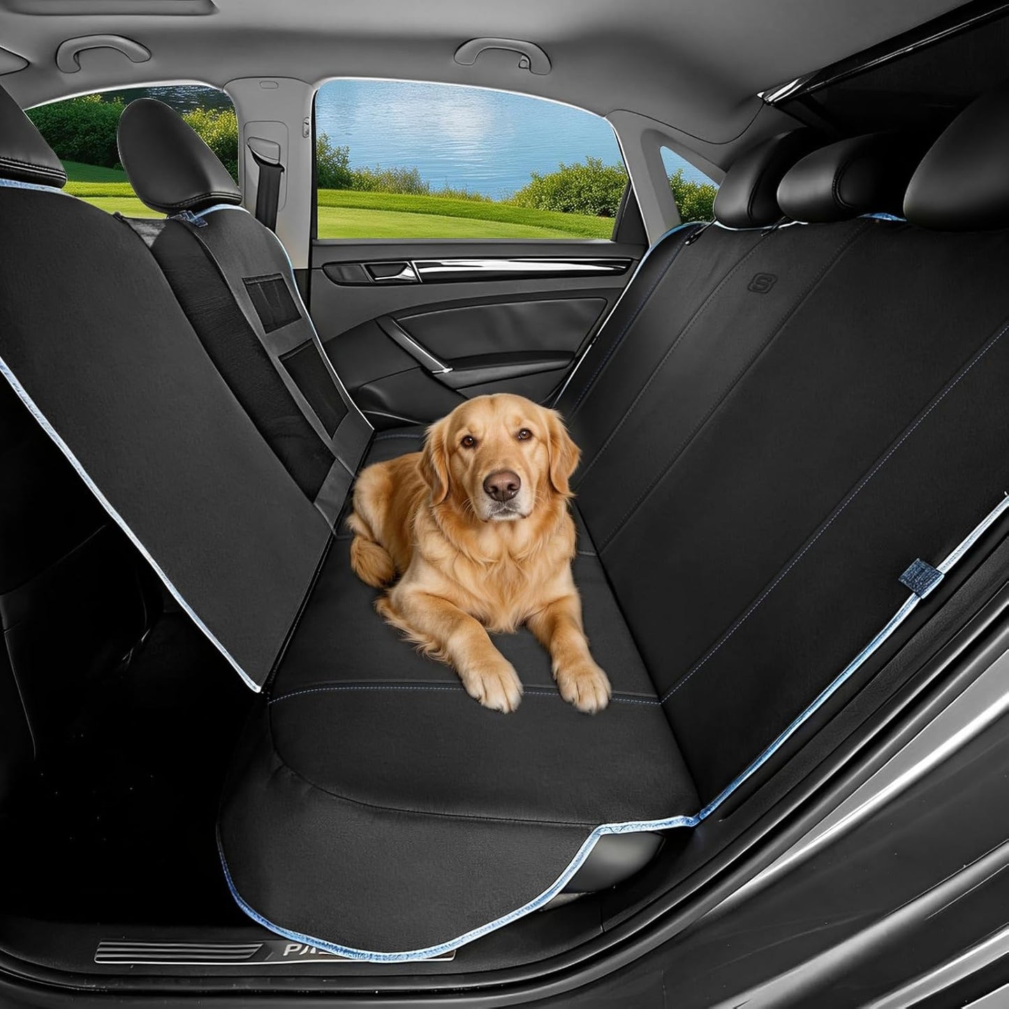 Dog Car Seat Cover GOGA MAT, Seat Extender for Dogs