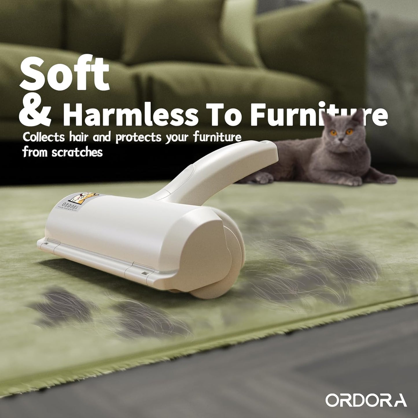 Pet Hair Removal Tool: Reusable Lint Roller for Pet Hair