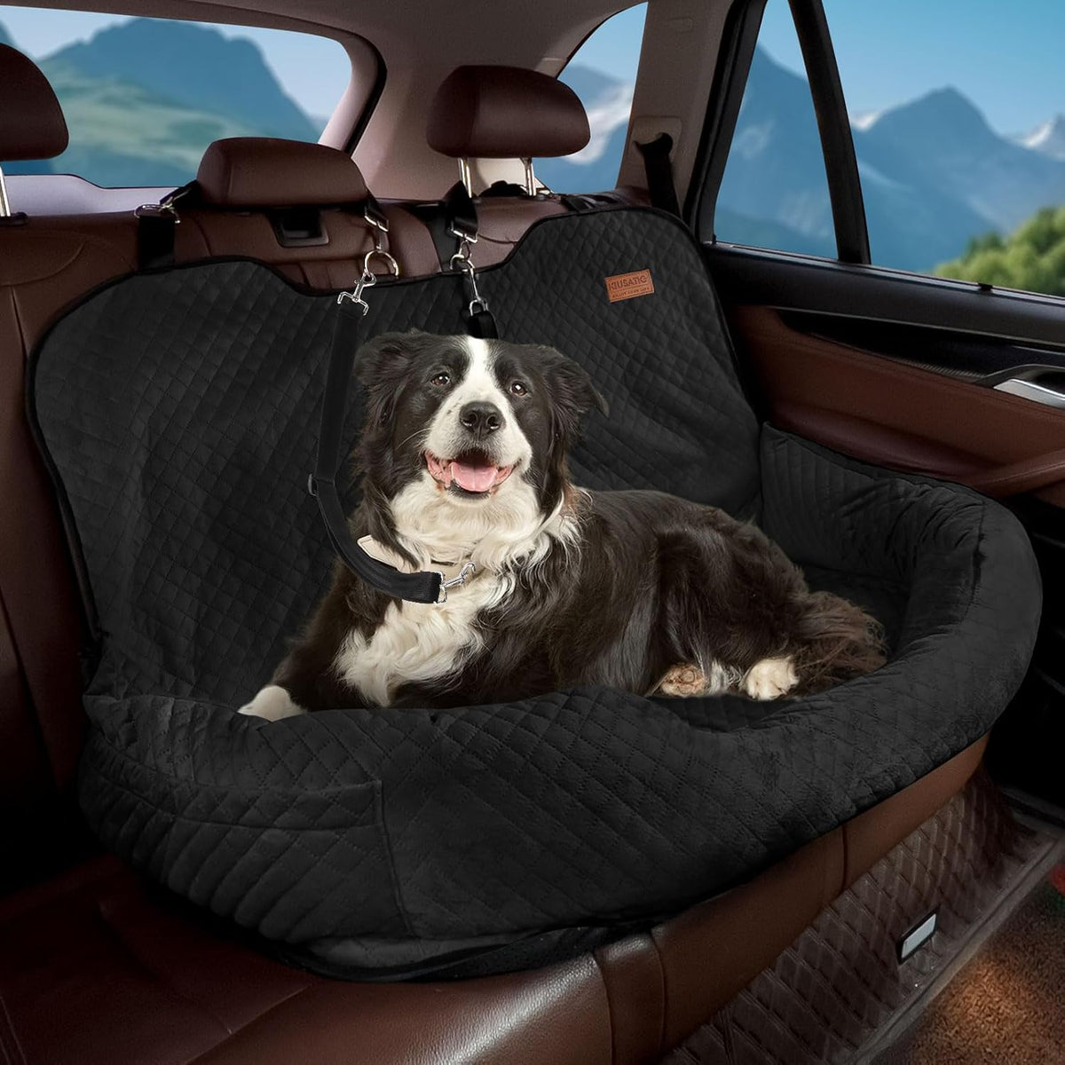 Dog Car Seat for Large/Medium Dog Pet Under 55 lbs or 2