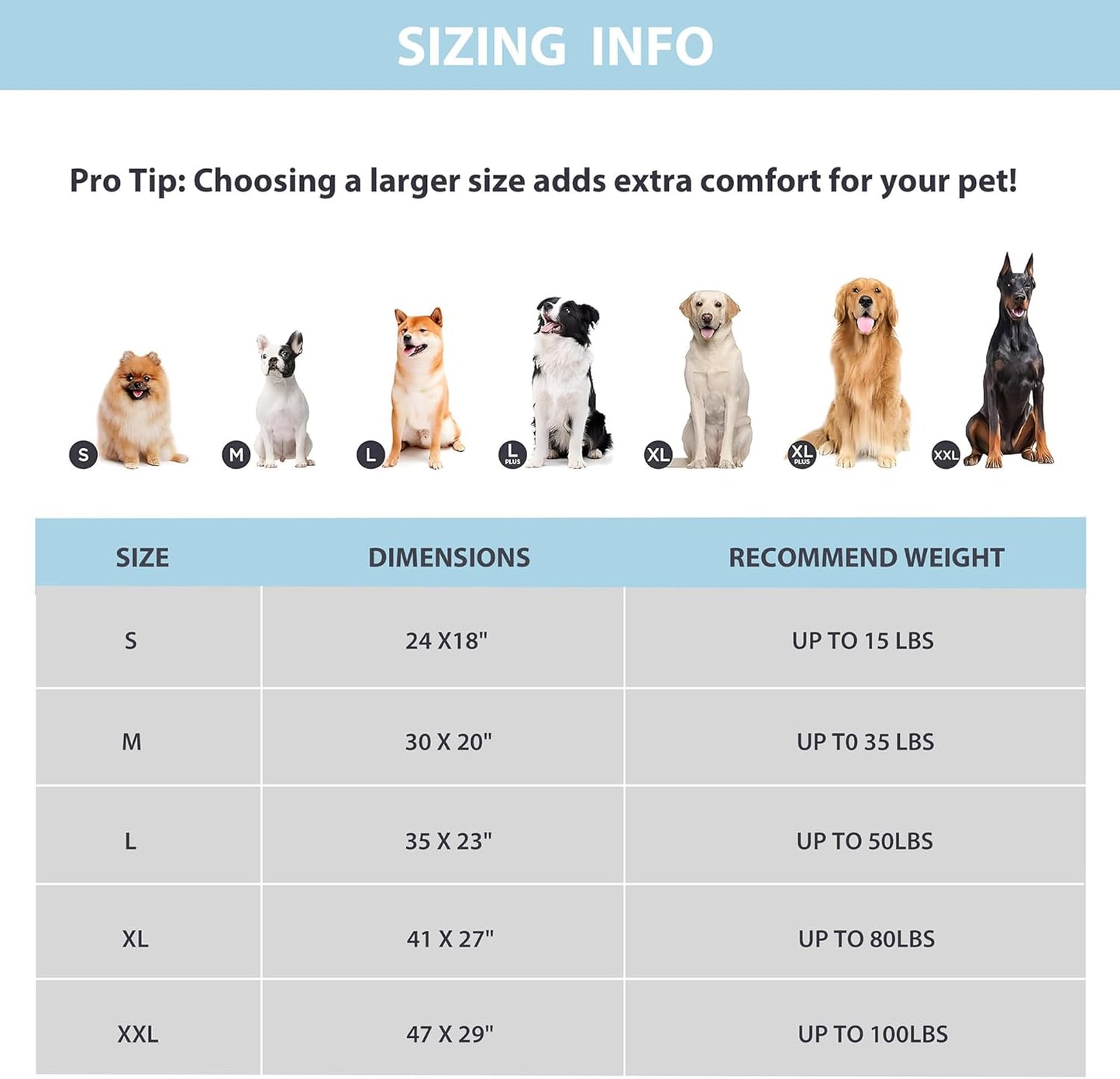 Cooling Dog Mat Q-Max>0.5 - Rapid Cooling Tech, Thin Breathable Crate Pad, Portable Washable Summer Mat, Chill Soothing Fabric - 35"x23" Large Dog, Grey