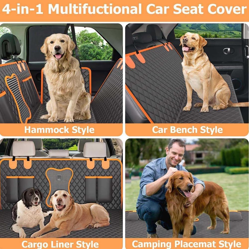Dog Car Seat Cover for Jeep Wrangler JL 2018-2022 2023 2024