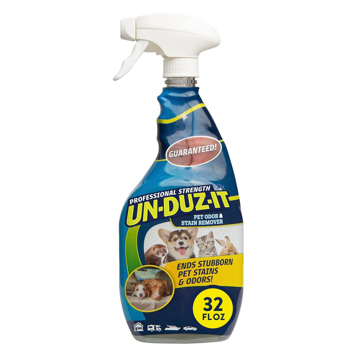 Un-Duz-It Pet Odor and Stain Remover Spray, Pet Stain