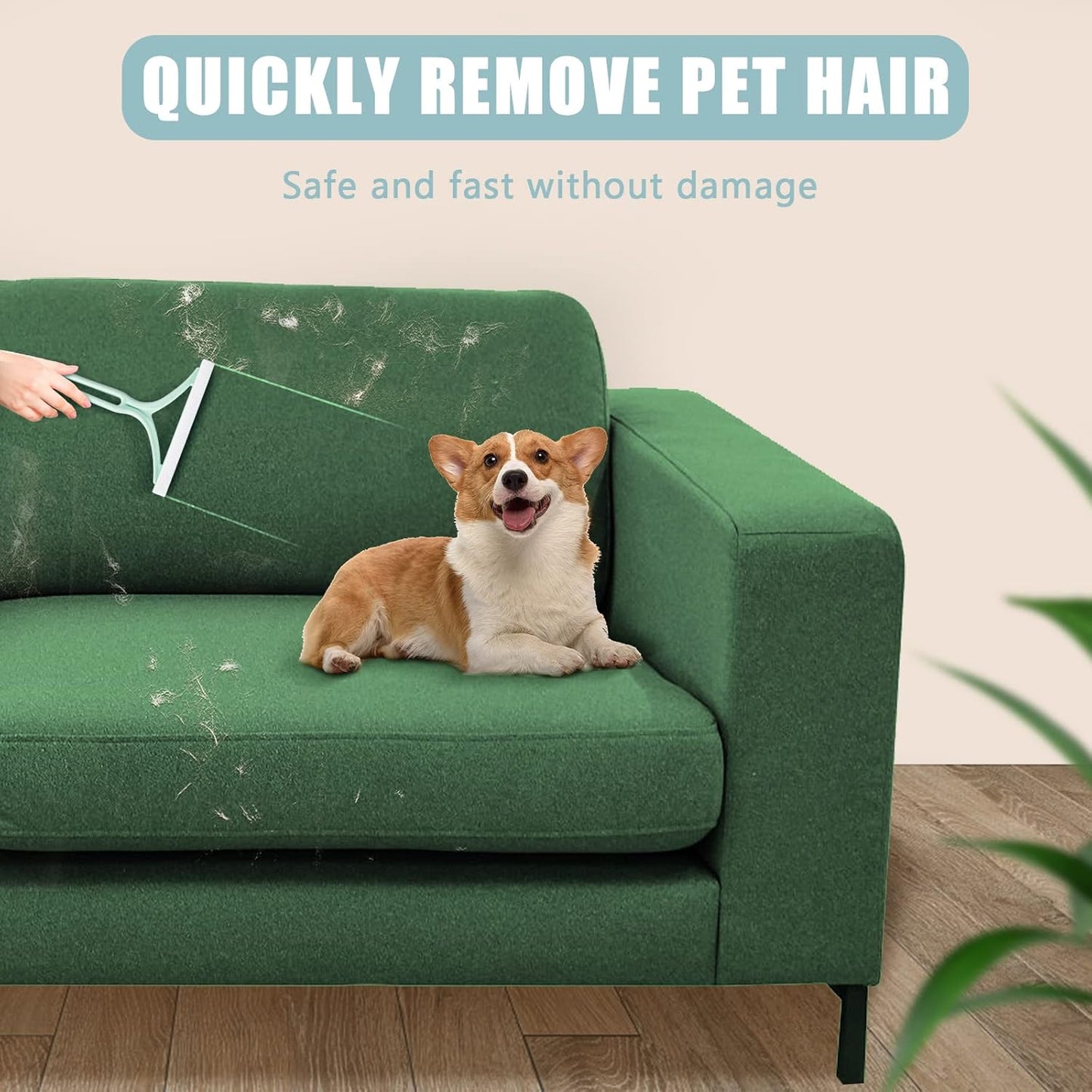 2Pack Pet Hair Remover - Dog & Cat Hair Remover, Premium