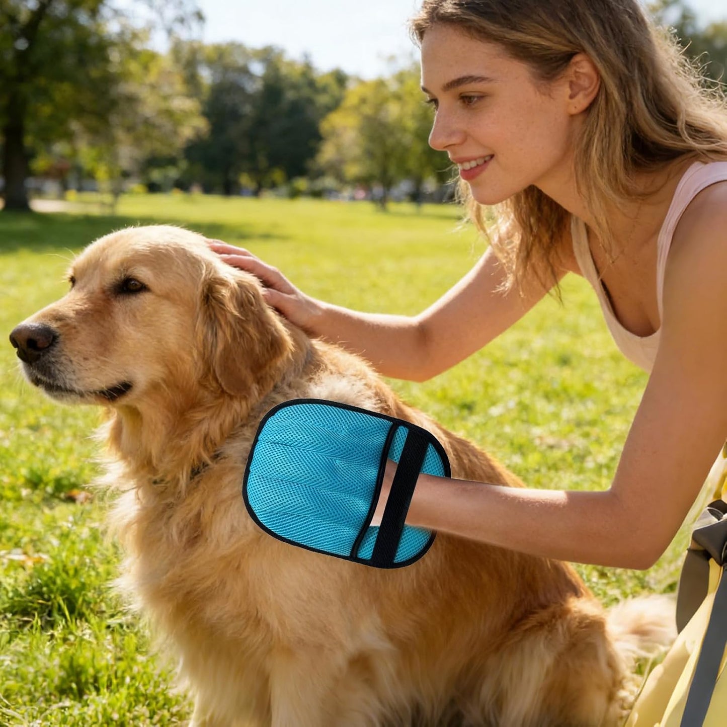 Dog Hair Remover Glove - Reusable Mitt for Pet Grooming