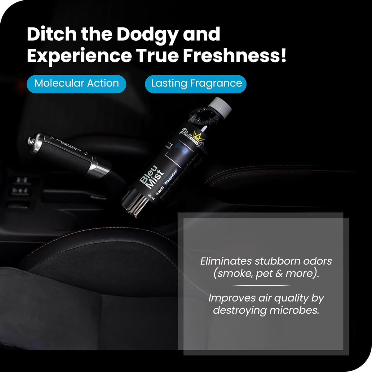 Water-Based Car Air Freshener Spray | Luxury Automotive