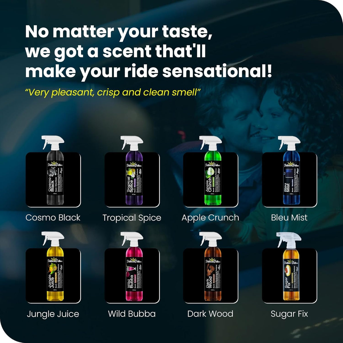 Water-Based Car Air Freshener Spray | Luxury Automotive