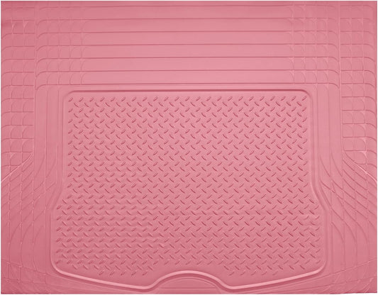 Heavy Duty Rubber Trunk Cargo Liner Floor Mats, Trimmable