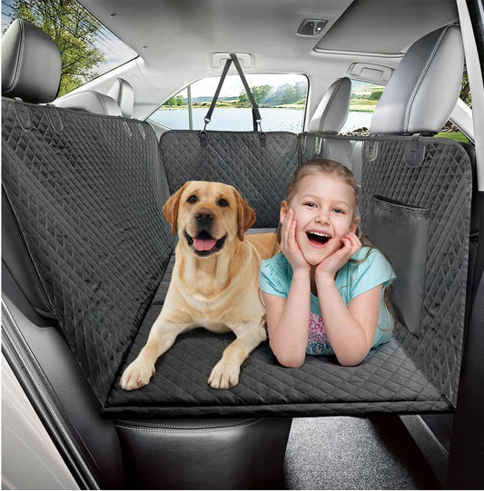 Dog Car Seat Cover for Trucks,Large Back Seat Extender for
