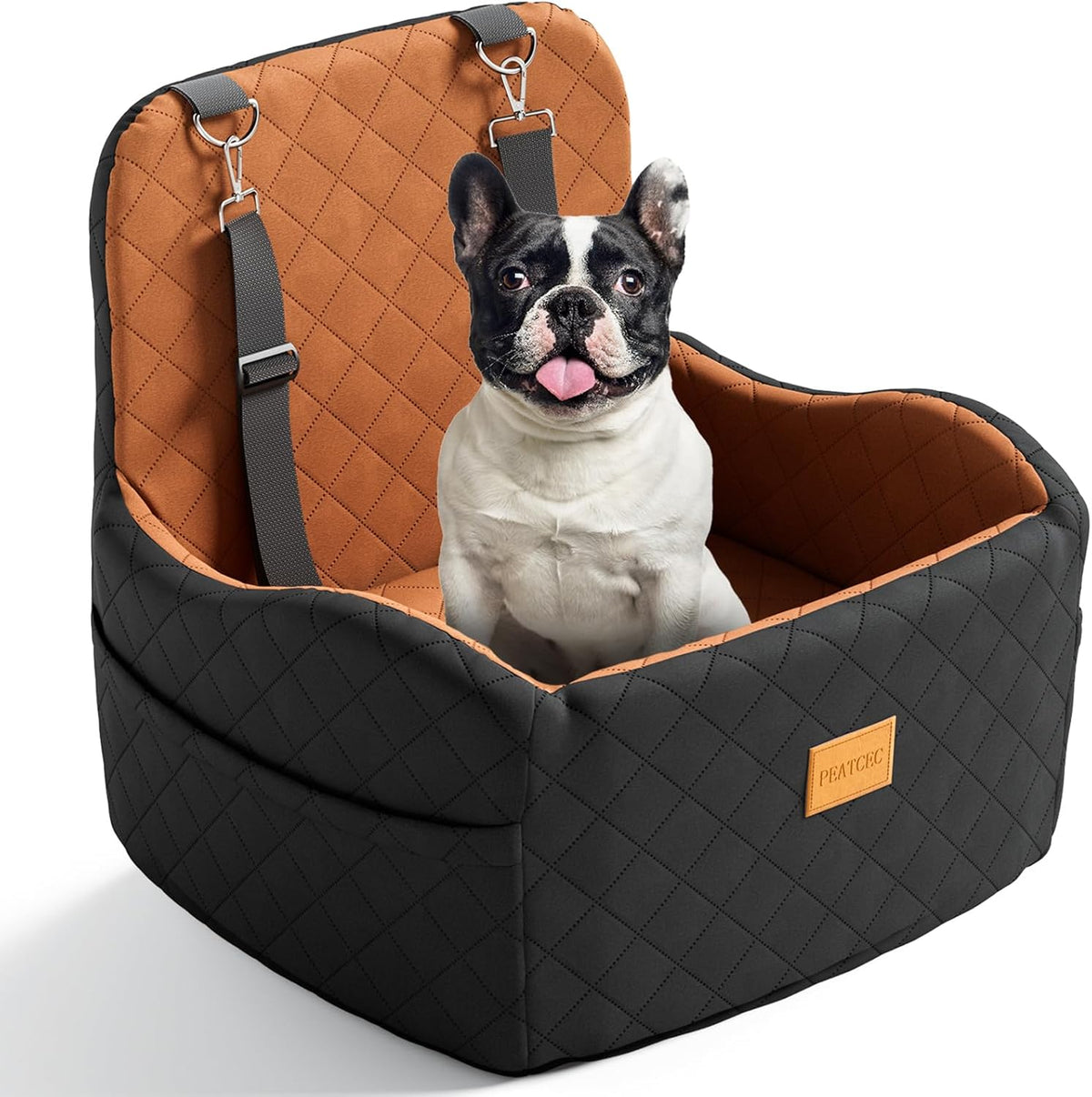 Dog Car Seat for Small/Medium Dogs Under 35lbs, Detachable