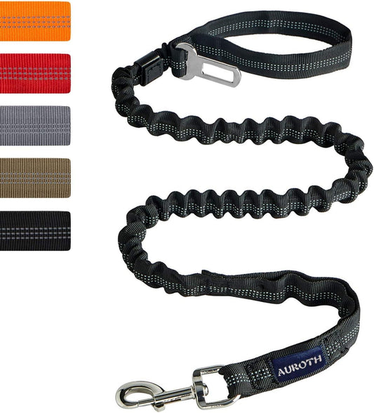 Heavy Duty Bungee Dog Leash for Shock Absorption - 6FT