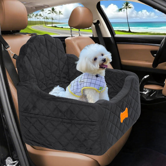 Dog Car Seat for Small Dogs Under 30lbs, Detachable