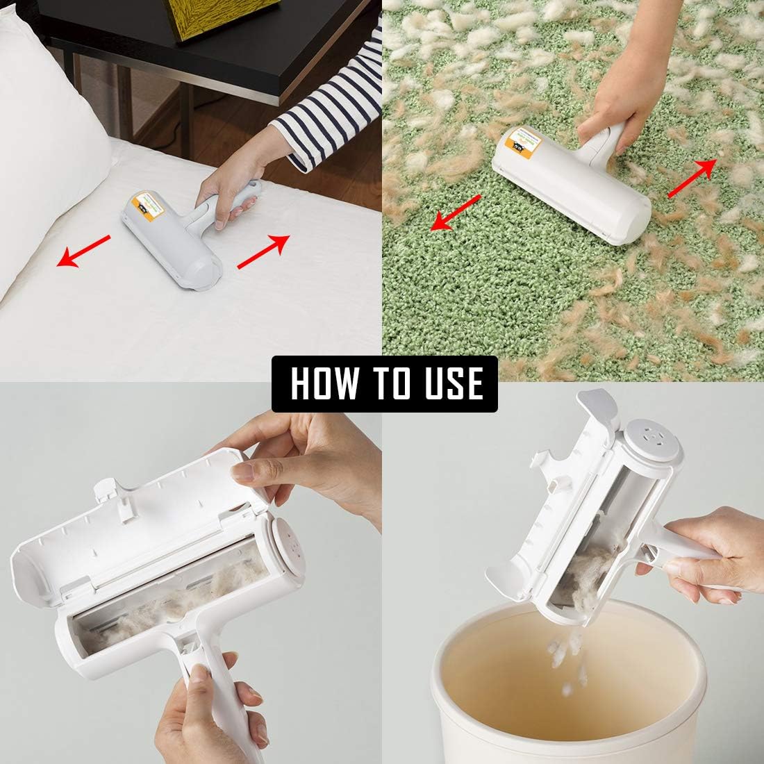 Pet Hair Remover Roller - Lint Roller for pet Hair