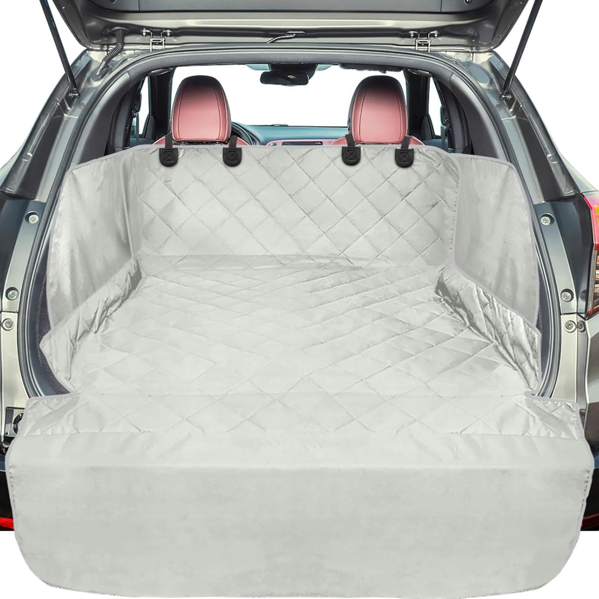 SUV Cargo Liner for Dogs with Side Flaps, Large Water