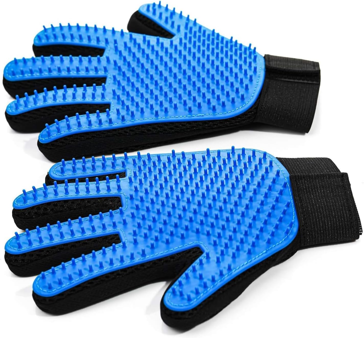 Pet Hair Removal Glove , 2-in-1 Deshedding Brush & Massage