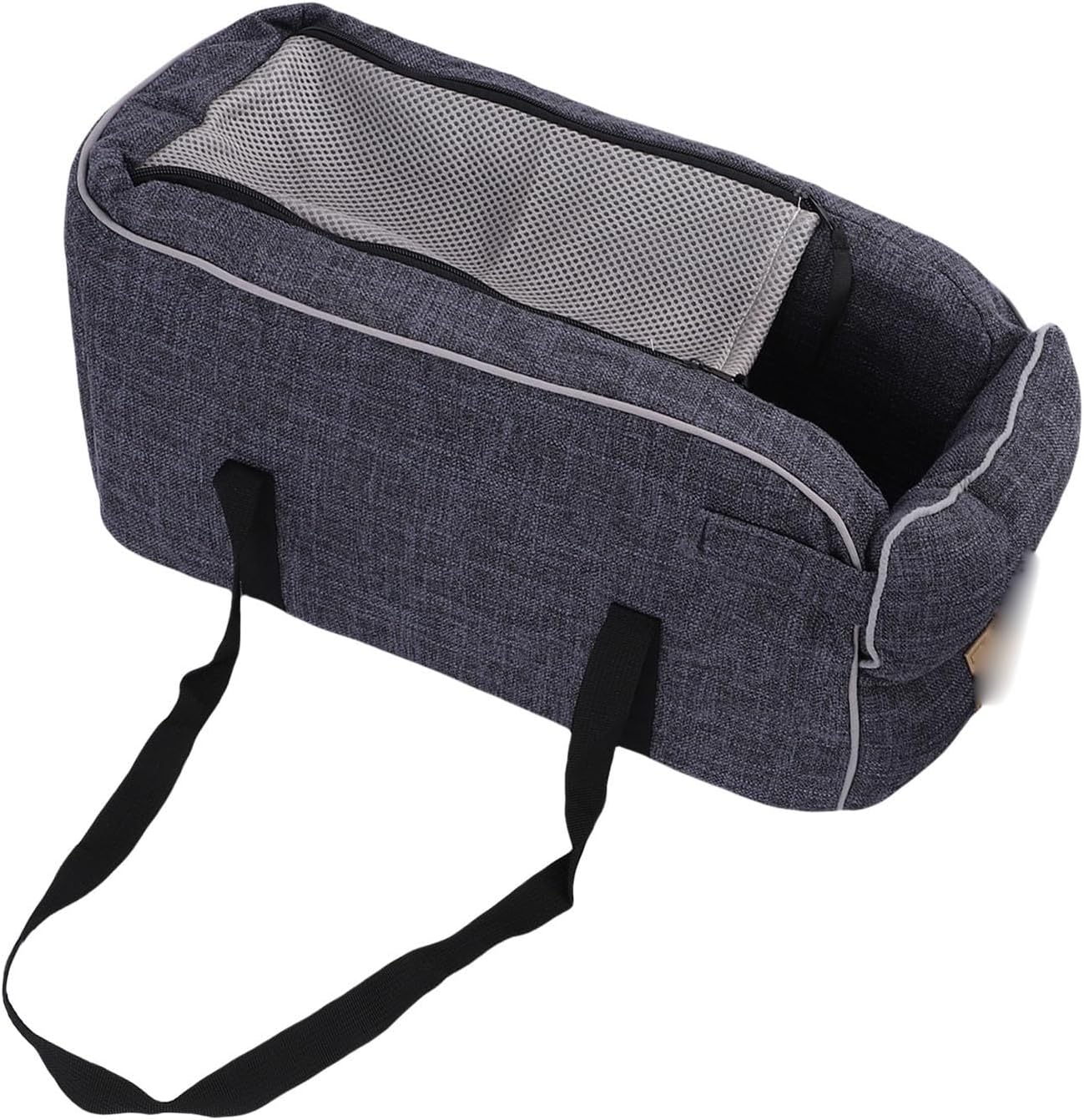 Console Dog Car Seat, Comfortable and Portable Dog Bed with