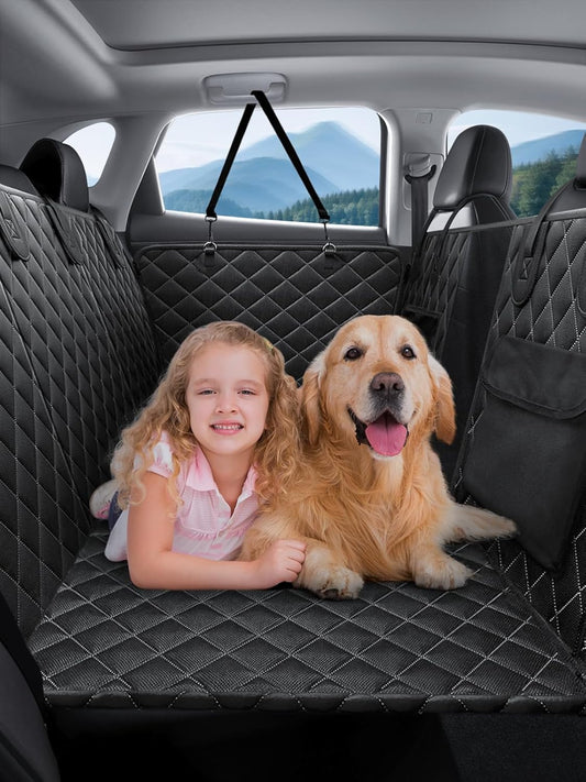 Car Back Seat Extender for Dogs Waterproof Pet Hammock for