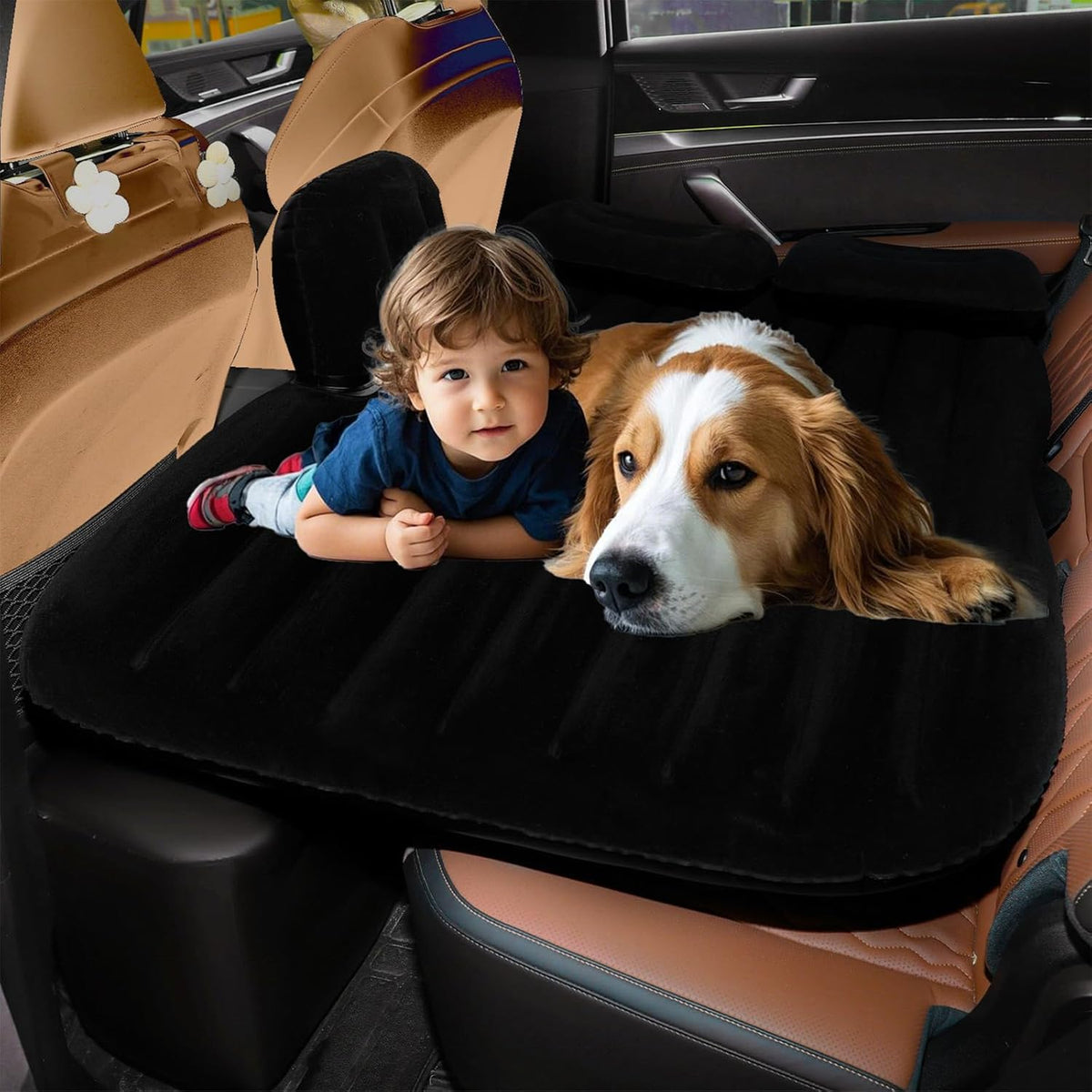 Car Air Mattress Portable Car Bed Back Seat Camping Bed