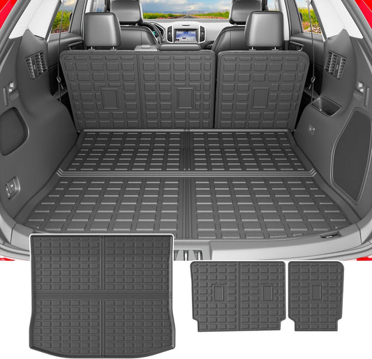 Trunk Mat Compatible with 2015-2024 Ford Edge Cargo Liner