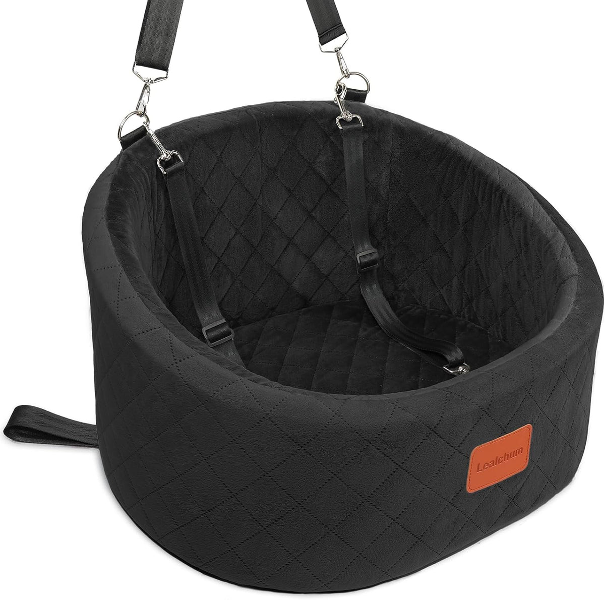 Dog Car Seat for Small Dogs Up to 30 Lbs,Ultra Soft Fabric